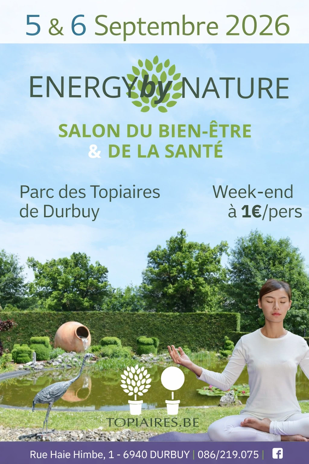Événement au Parc des Topiaires